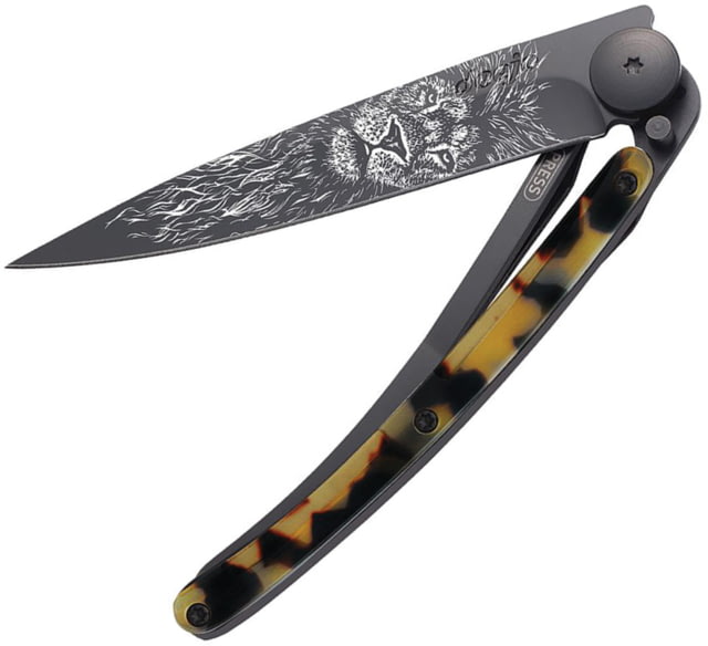 Deejo 27g Tattoo Linerlock Lion - Deejo