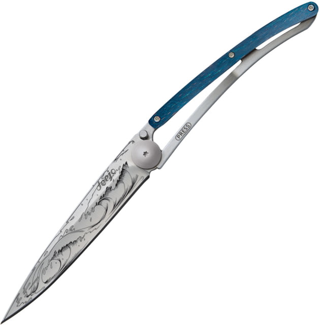 Deejo 37g Tattoo Linerlock Wave - Deejo