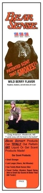 Deer Quest Bear Sense Wildberry  pk.