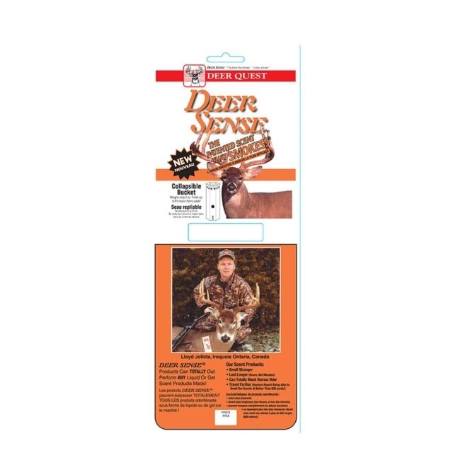 Deer Quest Collapsible Bucket Grey 10C