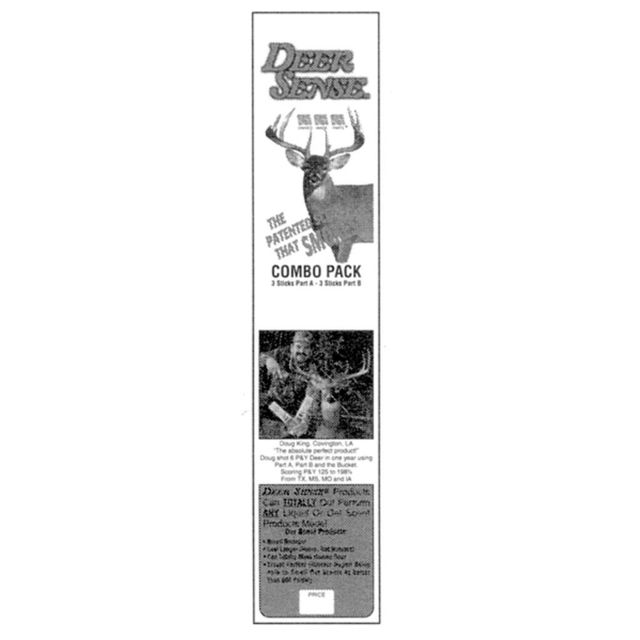 Deer Quest Deer Sense Combo Curiosity/Sexual 12 pk. - Deer Quest