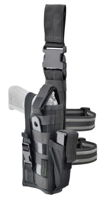Defcon 5 Ambidextrous Leg Pistol Holster Black D5-GS08 - Defcon 5