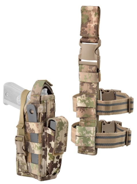 Defcon 5 Ambidextrous Leg Pistol Holster Multiland NSN 8465150236310 D5-GS08 ML - Defcon 5