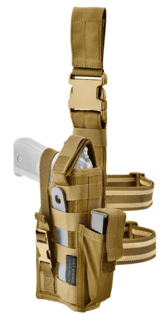 Defcon 5 Ambidextrous Leg Pistol Holster Tan D5-GS08 CT - Defcon 5