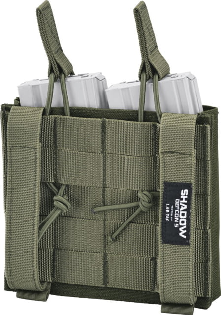Defcon 5 Double Open Ammo Pouch OD Green D5-LAS-M4AKDO OD