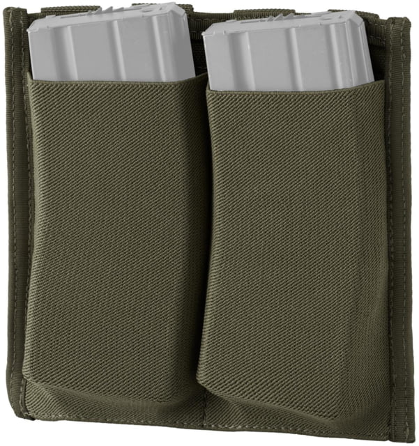 Defcon 5 Low Profile Elastic 5.56 Double Magazine Pouch OD Green D5-M4LPDP OD - Defcon 5