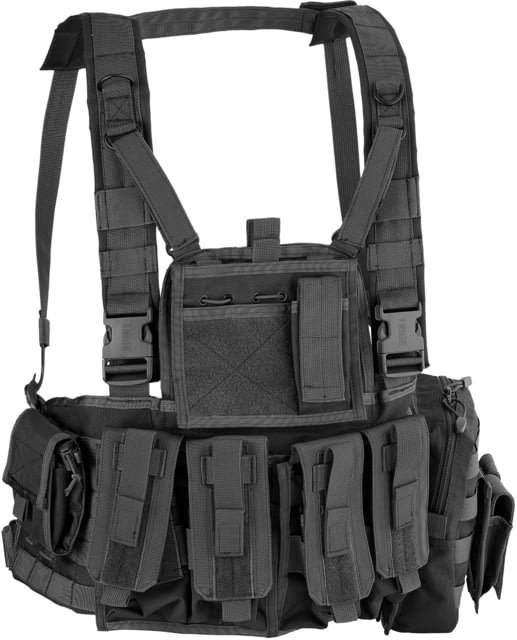 Defcon 5 Molle Recon Chest Rig Black D5-RC901 - Defcon 5