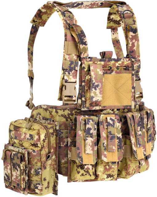 Defcon 5 Molle Recon Chest Rig Vegetato Italiano NSN 8465152061091 D5-RC901 VI - Defcon 5