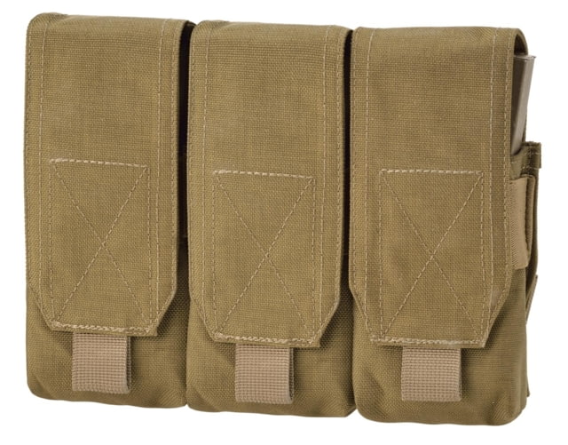 Defcon 5 Triple Magazine Pouch For 6 Magazine 5.56 Tan D5-M4AK3 CT - Defcon 5