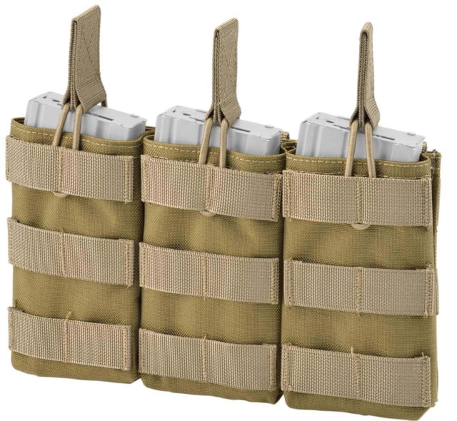 Defcon 5 Triple Open Magazine Pouch Tan D5-M4AK3DO CT - Defcon 5