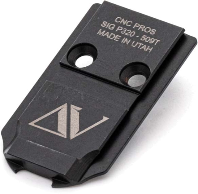 Delta V Athena Red Dot Sight Mount Sig Sauer P320 Holosun 509T - Delta V