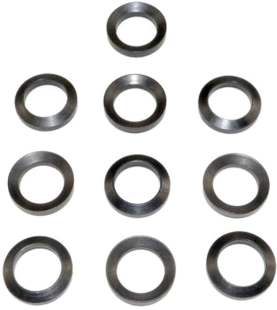 DELTAC 1/2in Crush Washer Set for AR-15 Pack of 10 Black - Deltac