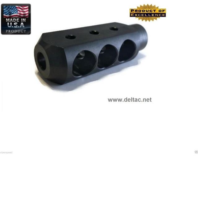 DELTAC Magnum Muzzle Brake For Mosin Nagant Black - Deltac