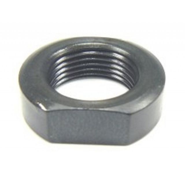 DELTAC Muzzle Jam Nut Thread is 1/2-28 RH Black 0.857inX0.75inX0.255 - Deltac