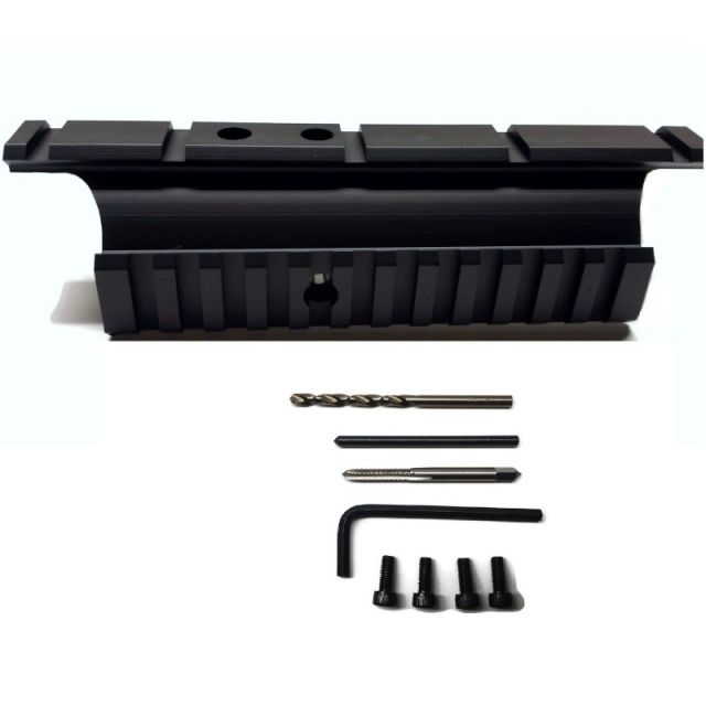 DELTAC Scope Mount For Mosin Nagant Black - Deltac