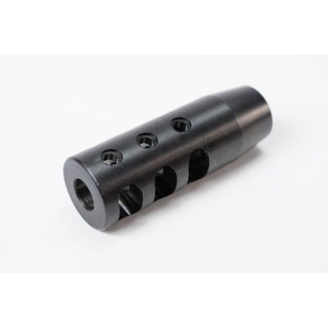DELTAC Slingshot Muzzle Brake For AK47/SKS 7.62x39 - M14X1LH Black - Deltac