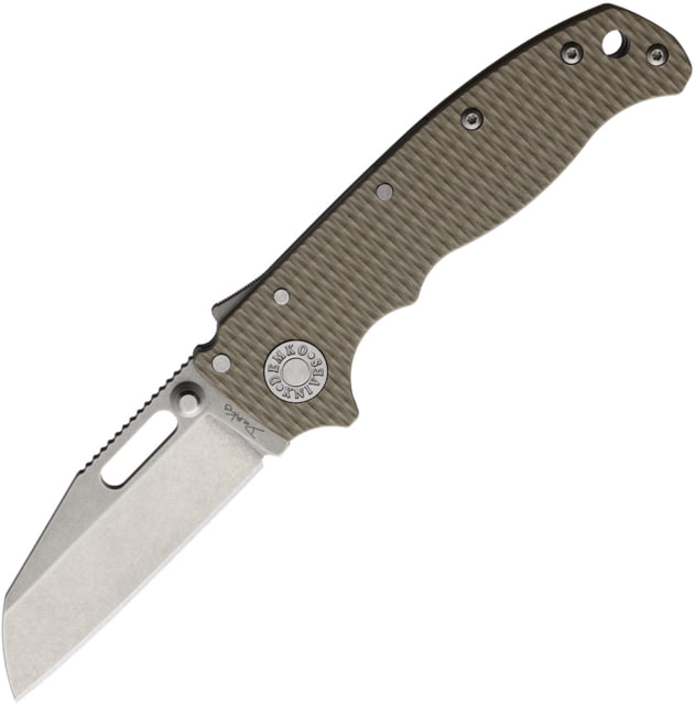Demko AD 20.5 Shark-Lock S35VN Tan DEM09629 3.00 in Folding Knife