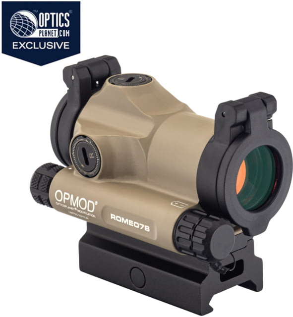 USED SIG SAUER OPMOD ROMEO7S Compact Reflex Red Dot Sight 1x22mm 2 MOA Red Dot Reticle FDE  EDEMO2 Condition Parts Only/Salvage Defective - Opmod