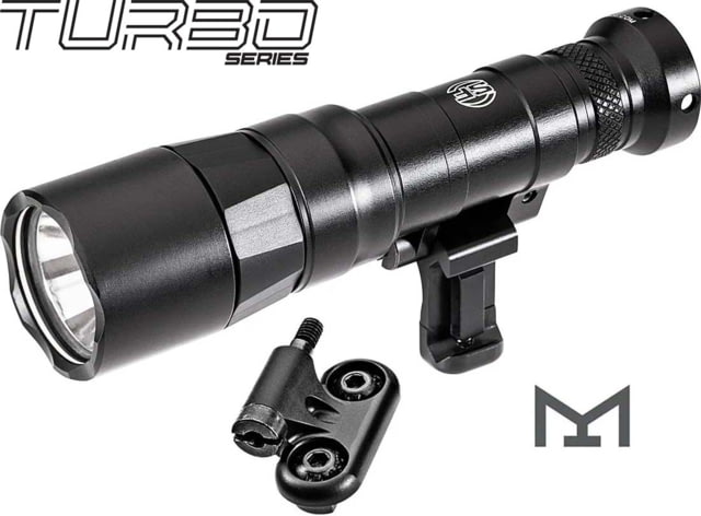 USED SureFire M340DFT-PRO Turbo Series 18350/123A High Candela 3-Volt Dual Fuel Scout Pro LED Weapon Light 123A 550 Lumens Black M340DFT-BK-PRO - SureFire