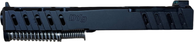 Derya Arms Island Complete Upper Slide 3.86 Ported Barrel Optics Ready Fits GLOCK 19 Gen 4 and DY9 Frames Melonite Finish Black - Derya Arms