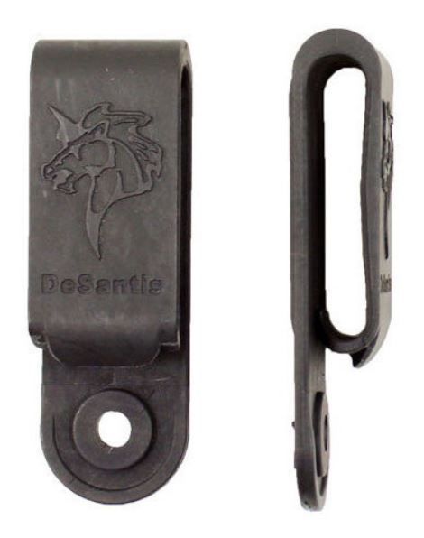 DeSantis Small C Clips 1-Hole 2 Packs Black - Desantis