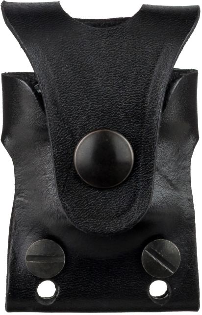 DeSantis Second Six Speedloader Leather Holder HKS 586 Speedloaders Ambidextrous Plain Black - Desantis