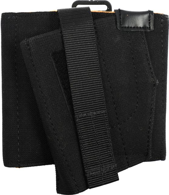 DeSantis Apache Ankle Rig Holster Fits Most Small Revolvers Left Hand Nylon Black - Desantis