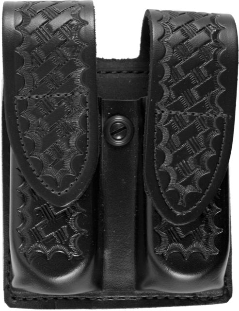 DeSantis Double Magazine Pouches Beretta 92 CPT Browning P35 H&K P7M13 S&W 469 669 6904 6906 6946 3913TSW SIG P228 P229 Velcro Closure Ambidextrous - Desantis