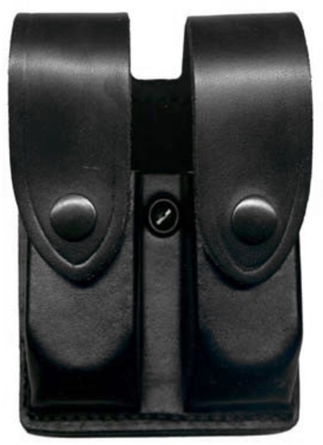 DeSantis Double Magazine Pouches Colt Government Model 45 Commander Ruger P90 SIG P220 S&W 45-06/66 10-06/66 645 45-16 Hidden Snap Closure - Desantis