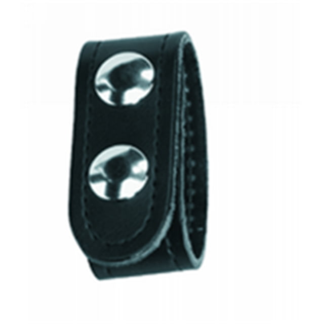 DeSantis Synlfex Belt Keepers - Set of 4 Nickel Snap Closure Ambidextrous Black - Desantis