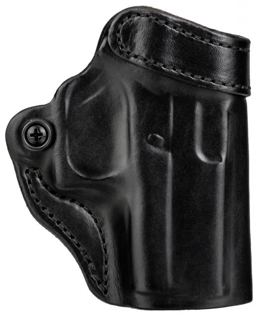 DeSantis Criss-Cross Belt Leather Holster Ruger LCP II Left Hand Plain Black - Desantis