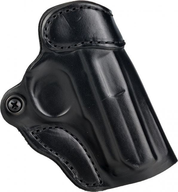 DeSantis The Criss-Cross OWB Leather Holster. Glock 43 43XGlock 43X Mos Left Hand Black - Desantis