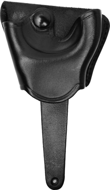 DeSantis Cuff Case Leather Attachment HINGED CUFFS Ambidextrous Plain Black - Desantis