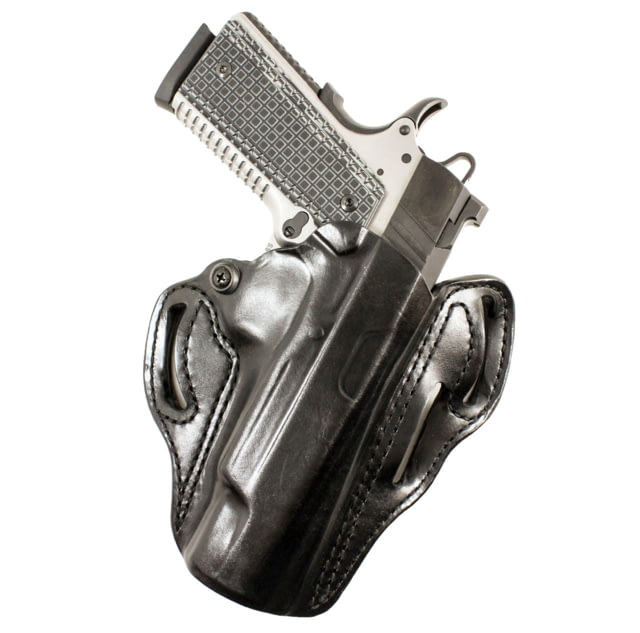 DeSantis Speed Scabbard Springfield Armory SA-35 4in OWB Belt Holster Left Black - Desantis