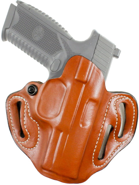 DeSantis Speed Scabbard Springfield Armory SA-35 4in OWB Belt Holster Left Tan - Desantis