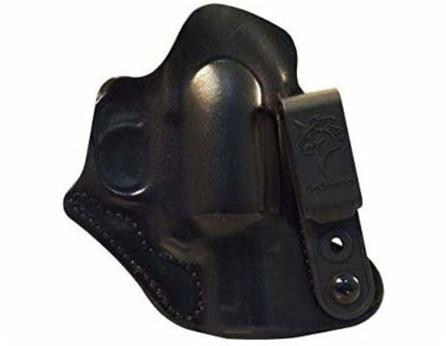 DeSantis Flex-Tuk Leather IWB Holster S&W J Frame M&P 340 360 2in Taurus 85 85CH 2in Left Hand Plain Black - Desantis