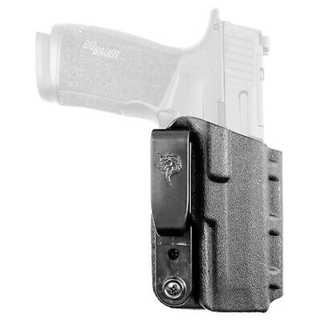 DeSantis Gunhide Slim-Tuk Carbon Fiber Exterior Finish Kydex Interior IWB Holster Fits S&W M&P Shield Ambidextrous Black/Blue