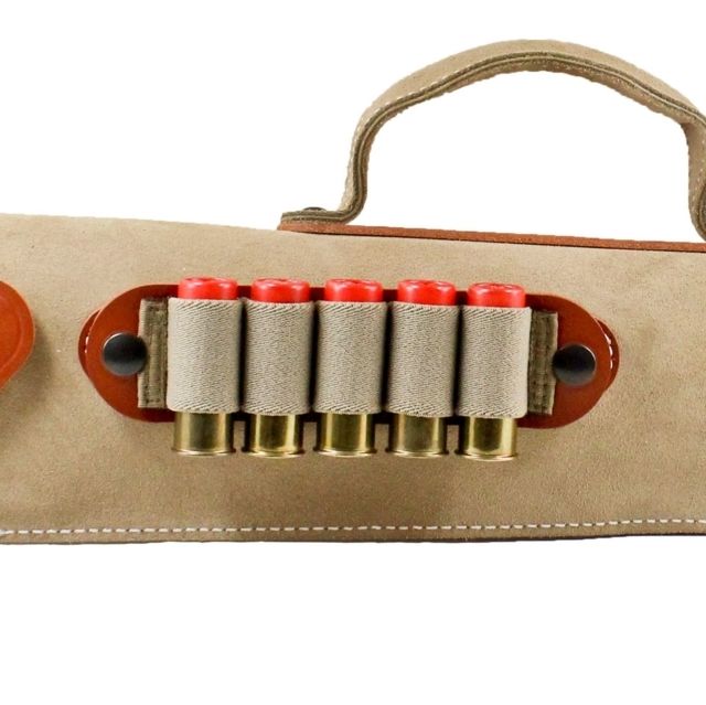DeSantis Kurz Case Shell Attachment Holds .410 Shells Hand Ambidextrous Plain Tan - Desantis