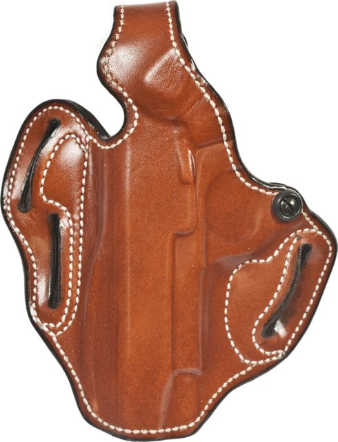 DeSantis Thumb Break Scabbard Belt Holster Ruger LCR 1.875in/Ruger LCRx Left Hand Plain Tan - Desantis