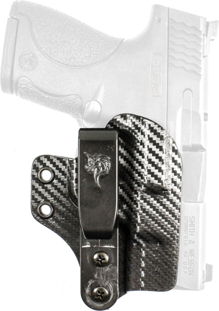 DeSantis Lifeguard IWB Holster S&W M&P Shield 9/40/S&W M&P Shield M2.0 9/40/S&W M&P 9 Shield Plus with Red Dot Ambidextrous Carbon Kydex - Desantis