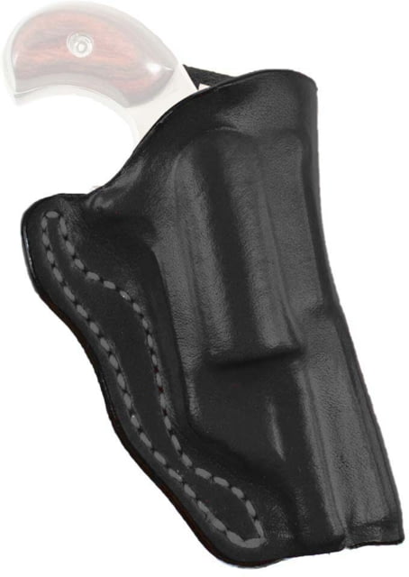 DeSantis Lil Shot Belt Leather Holsters North American Arms Black Widow Left Hand Plain Black - Desantis