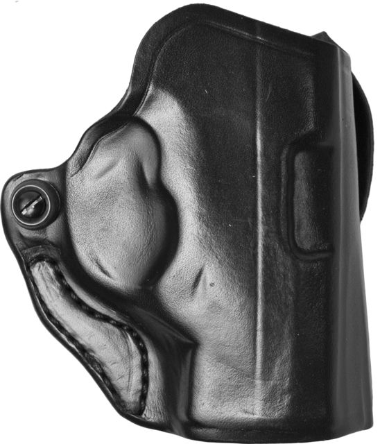 DeSantis Mini Scabbard Leather Belt Holsters Beretta Nano Right Hand Plain Black