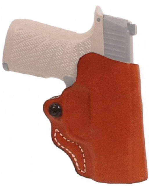 DeSantis Mini Scabbard Springfield Armory SA-35 4in OWB Belt Holster Left Tan - Desantis