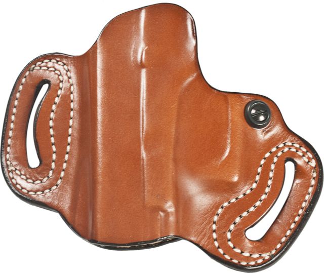 DeSantis Mini Slide Leather Belt Holsters Glock 17 19 22 23 26 27 31 32 33 36 19X 45 Left Hand Plain Tan