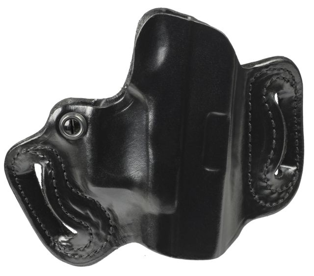 DeSantis Mini Slide Leather Belt Holsters Glock 17 19 22 23 26 27 31 32 33 36 19X 45 Right Hand Plain Black