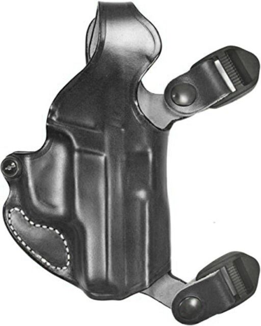 DeSantis New York Undercover - Shoulder Leather Holster Only SIG Sauer P365 Left Hand Plain Black - Desantis