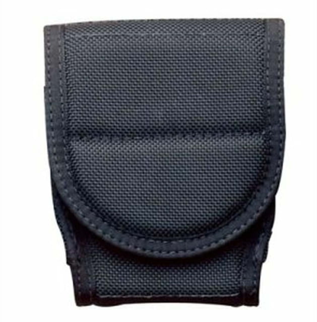 DeSantis Nylon Duty Handcuff Case ASP 100 TUFF KUFFS Ambidextrous Nylon Black - Desantis