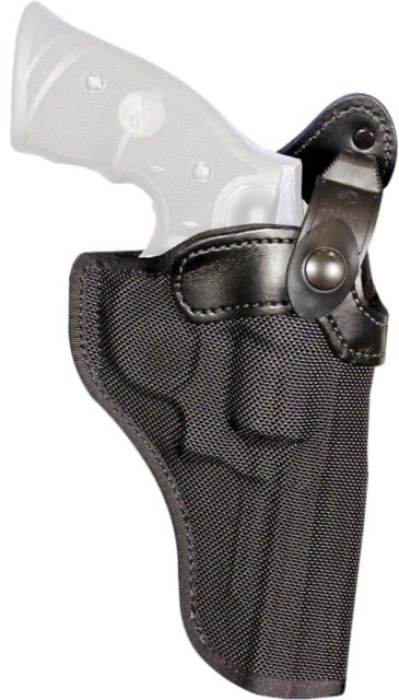 DeSantis Nylon Safety Star Belt Holster S&W L 4in Right Hand Nylon Black - Desantis