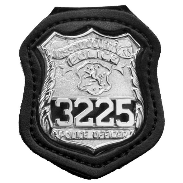 DeSantis Badge Holder - USSS Ambidextrous Plain Black - Desantis