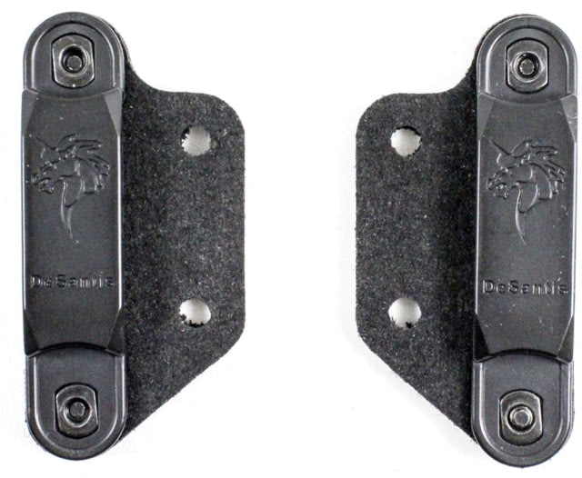 DeSantis Replacement Veiled Partner Clip Replacement OWB Clips For The 195 Veiled Partner Ambidextrous Black - Desantis